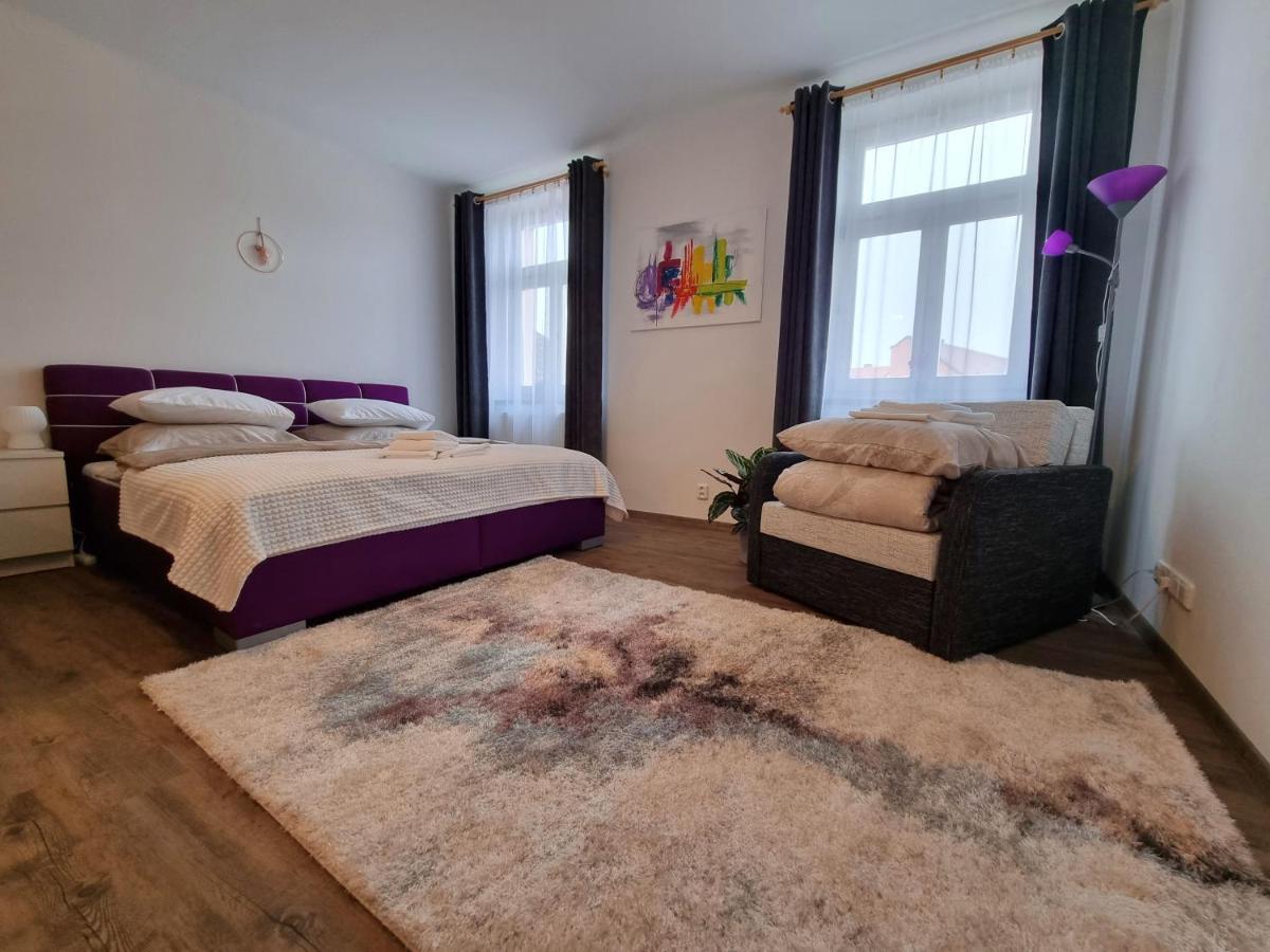 Velke Studio Na Velkem Namesti S Vybavenou Kuchyni Градець-Кралове Екстер'єр фото
